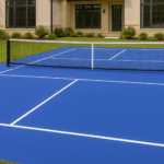 Backyard PIckleball Court